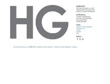 Tablet Screenshot of holewinskigroup.com